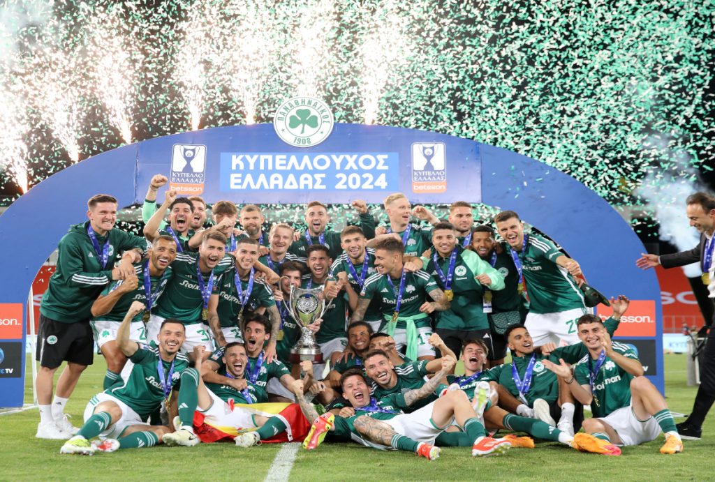 PANATHINAIKOS WINS THE GREEK CUP! | PANATHINAIKOS FC OFFICIAL WEB SITE