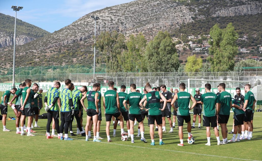 Προπόνηση και αποστολή για τον αγώνα κόντρα στον Πανσερραϊκό | pao.gr